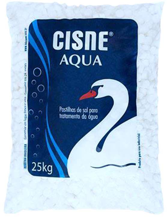 SAL EM PASTILHA PARA TRATAMENTO DE ÁGUA  CISNE